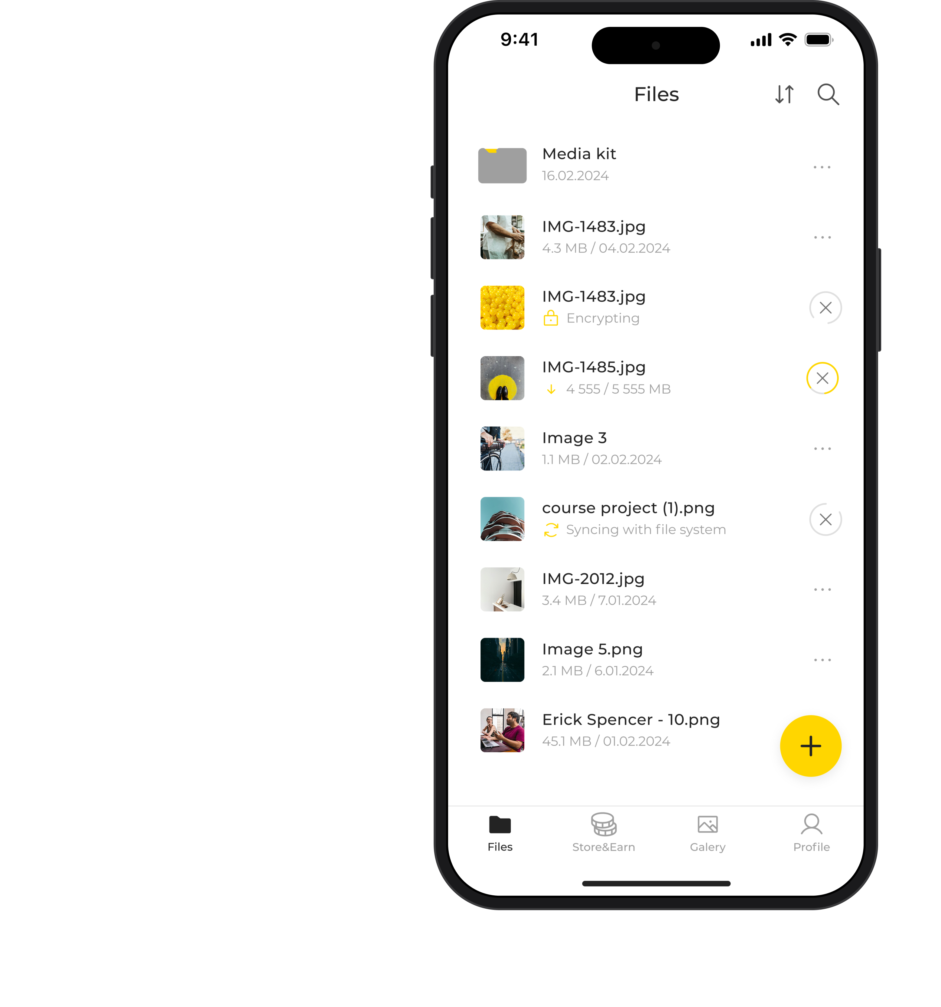 Web-3 Cloud storage app